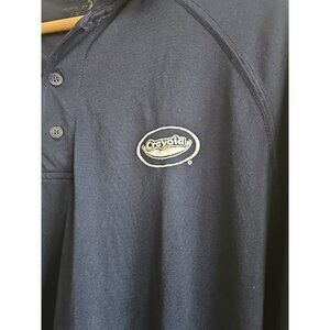 Crayola Crayons Logo Polo Shirt, Dark Blue/Navy, Men's L